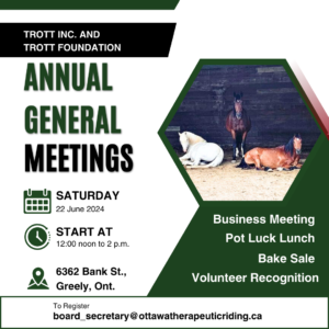 AGM June 22 from 12 - 2
